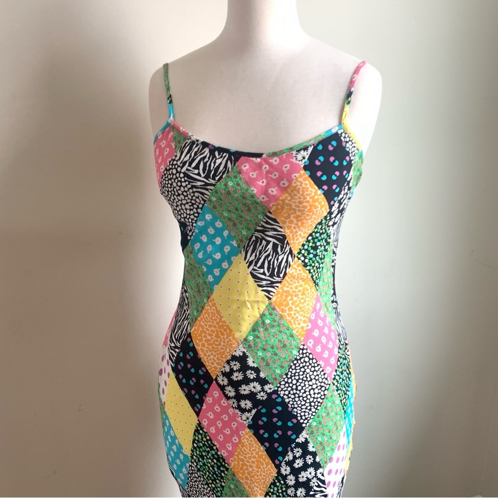 RIXO forTarget Sleeveless Patchwork Slip Dress Size XS - Picture 7 of 14
